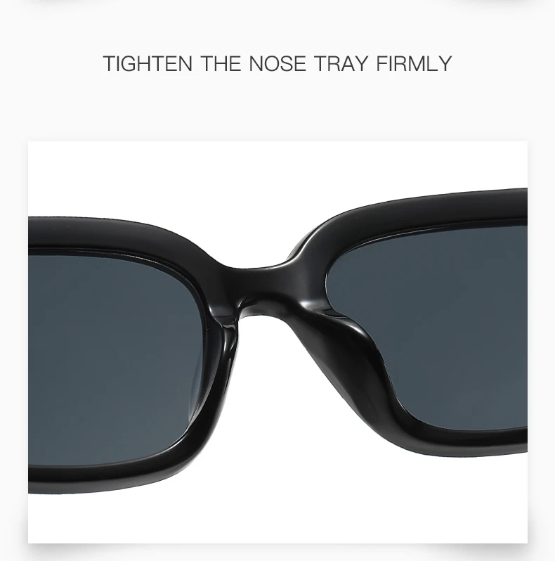 Wandern Y2K Stil Kleine Quadratische Anti Licht Gläser Frauen Kätzchen Auge Sonnenbrille Mode Bunte Spiegel Punk Sport Gläser – Detail 6