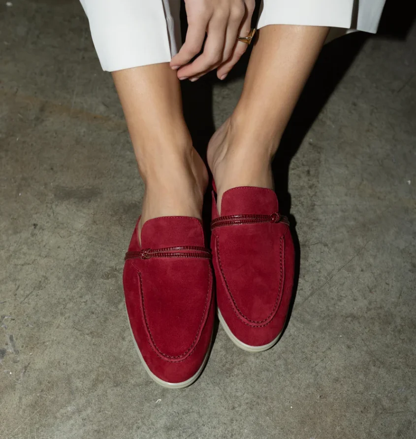 مصمم فاخر الشرق الأوسط شرابة الجلد المدبوغ أحذية ج...