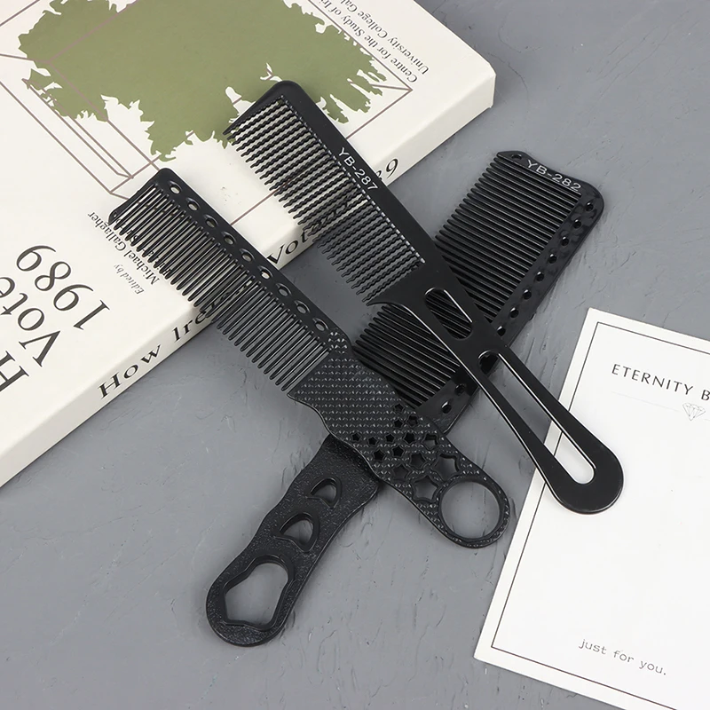 

Professional Hair Cutting Comb Carbon Comb Salon Barber Styling Tool New