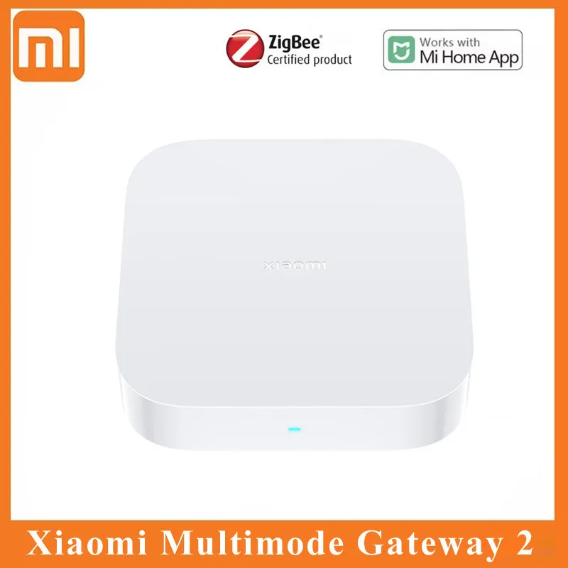 

Xiaomi Smart Home Hub 2 Intelligent Multi Mode Remote Gateway 2 Dual Core Zigbee 3.0 Bluetooth Mesh 5GHz 2.4GHz with Mijia APP