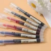 10Pcs/set High Quality Needle Type Gel Pens Straight Liquid Ballpoint Pen Kawaii Stationery School Office Supplies Writing 4