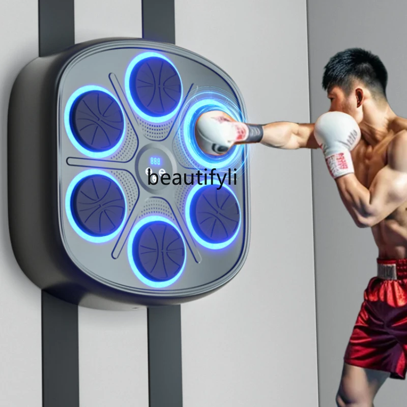 

Smart Music Boxing Machine Wall Target Household Boxing Sandbag Electronic Reaction Target Training Equipment