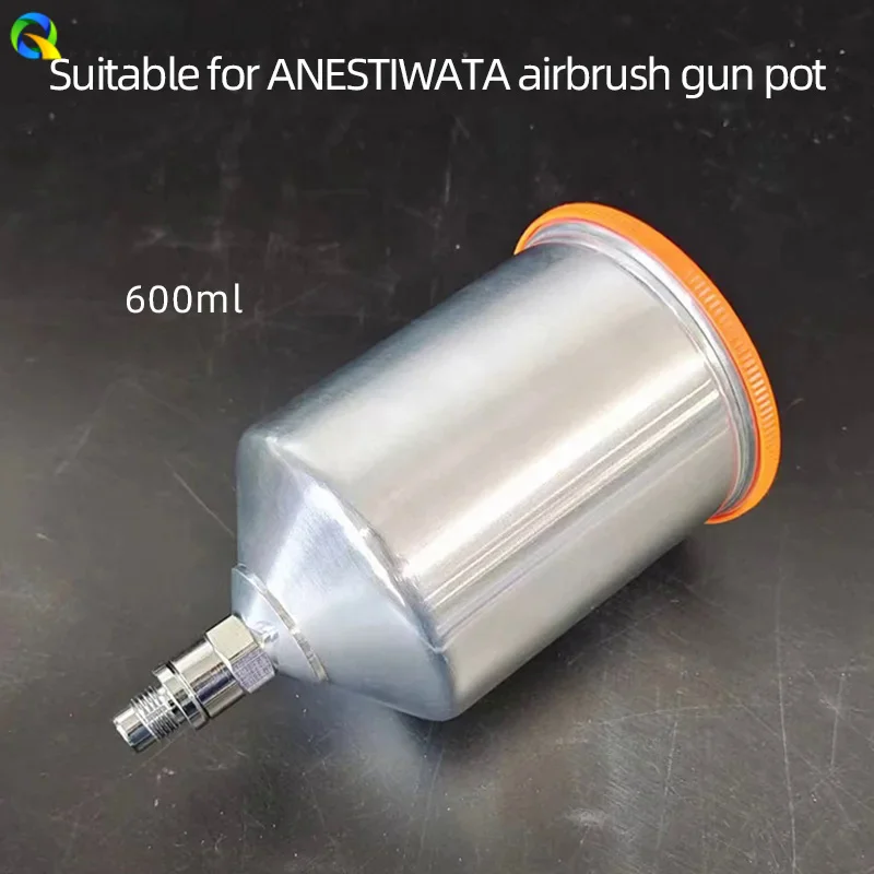 ANEST IWATA 스프레이건 캔 스프레이건 냄비, 알루미늄 합금 소재, 초신성 총 냄비, 스프레이 액세서리, 페인트 냄비
