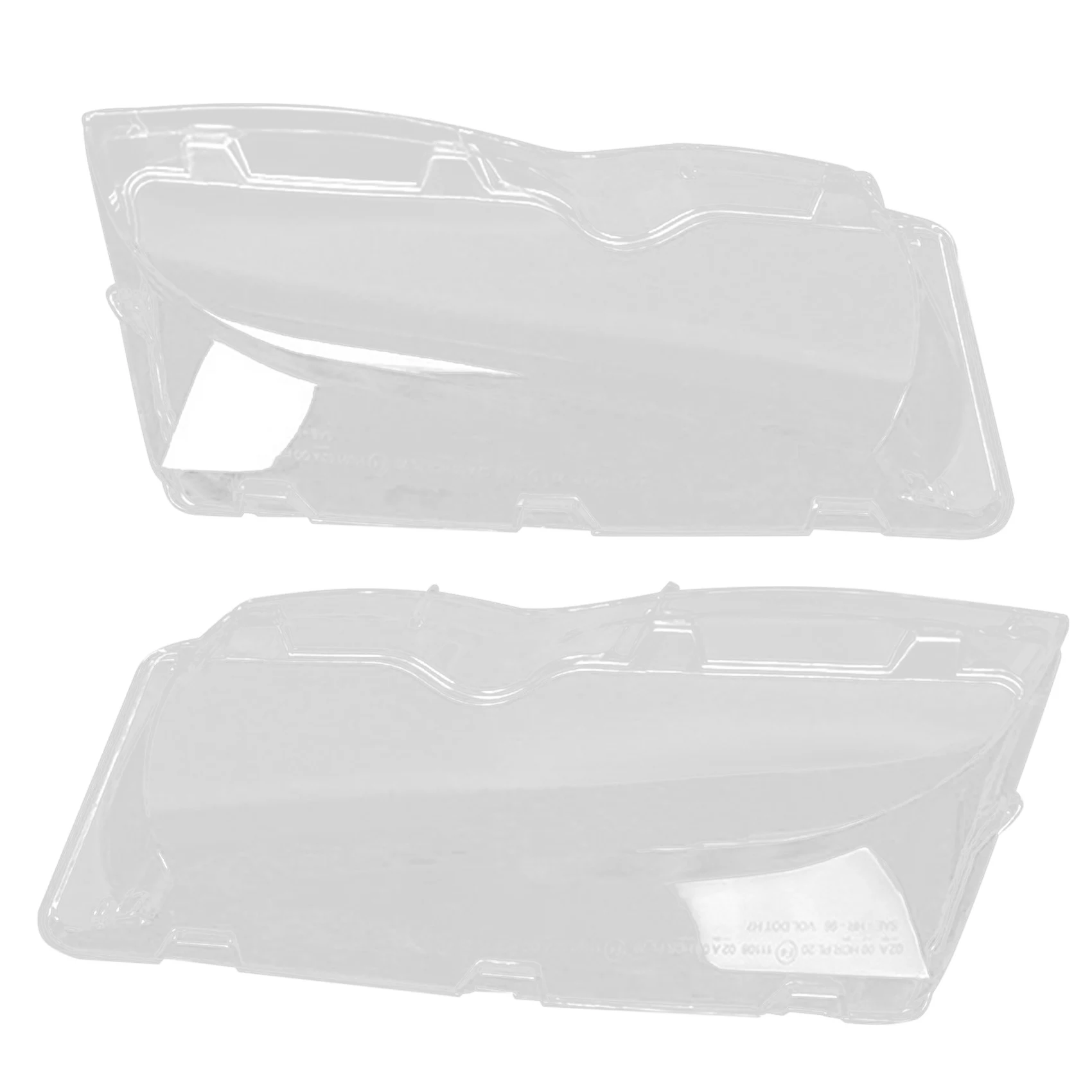 

Headlight Lens Cover ,1 Pair Left and Right Headlight Clear Lens Cover Compatible for BMW 02-05 E46 325 330