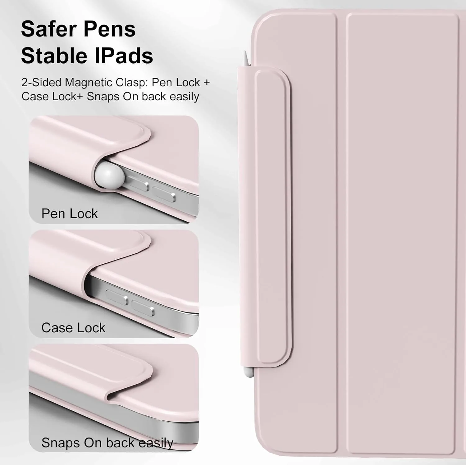 Ultra-slim Magnetic Protective Case For Ipad Pro Air Mini Tablet_voghion.com