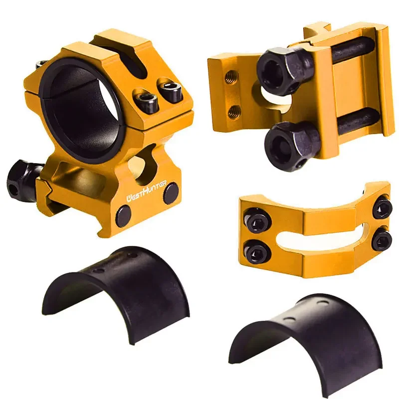 Rifle Scope 25.4MM/30MM Dia. Mount WestHunter Low Picatinny 20MM Rail Scope Mount Rings Tactical Optics Rings