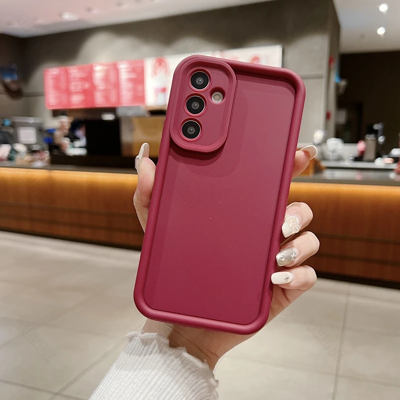 Matte Silicone Case For Xiaomi Note 11 10 12 8 Pro Max Plus 7 Redmi 9 9A 9T 9C 10C 12C 13C Note11 11Pro Back Cover_voghion.com