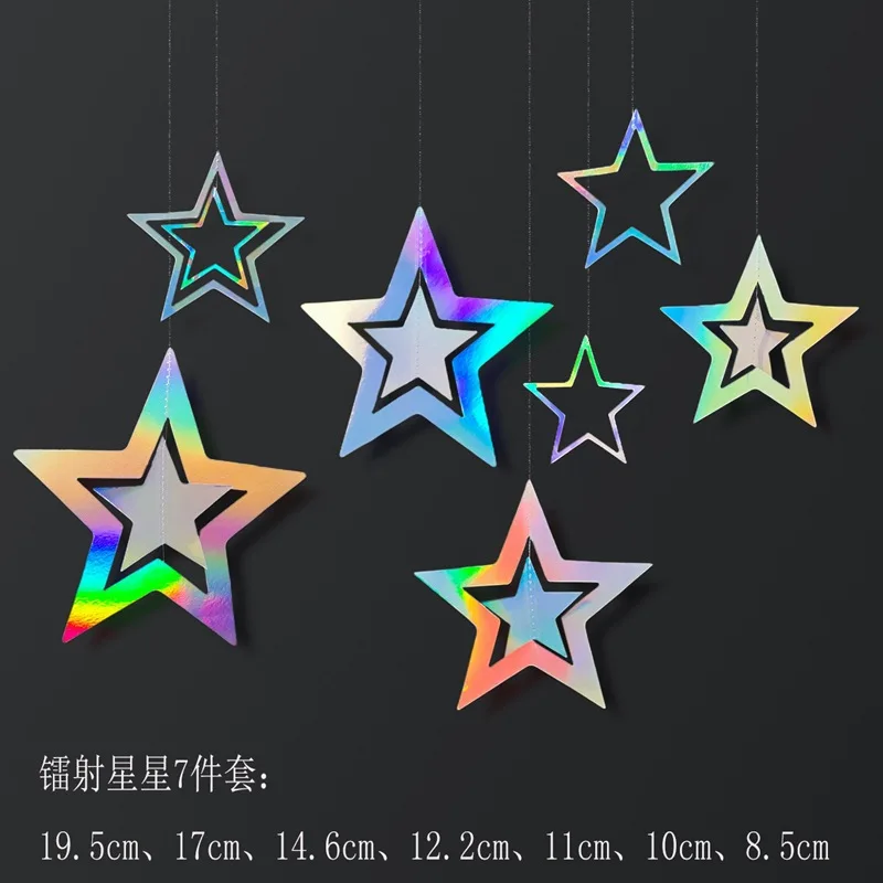 7pcs star