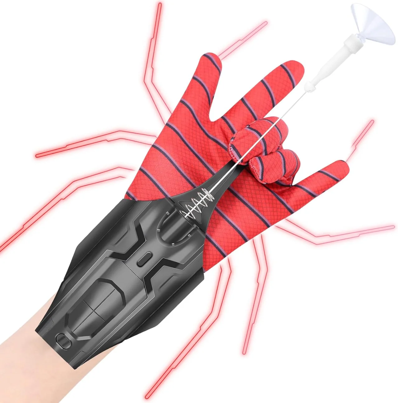 spider Wrist Launcher Shooters Peter Parker Cosplay Props Shooting Device Toys For Children GiftsSpider Silk Launche Toy