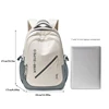 Backpack Large Capacity Light Simple Travel Bag Canvas Backpack Student School Bag Nylon Student Zipper Backpack 4