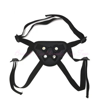 Strap On Big Dildo Harness Adjustable BDSM Bondage Pants Lesbian Strap-ons Bottom Female Anal Dildo Sex Toy For Gay Penis 6
