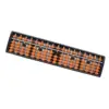17 Digit Rods Wooden Abacus Educational Toys Chinese Japanese Calculator Counting Tool for Adults 1