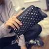 Famous Brand Luxury Pop Punk Rivets Long Women Vintage Multifunction Coin Pocket Purse Card Holder Female Clutch Wallets 4