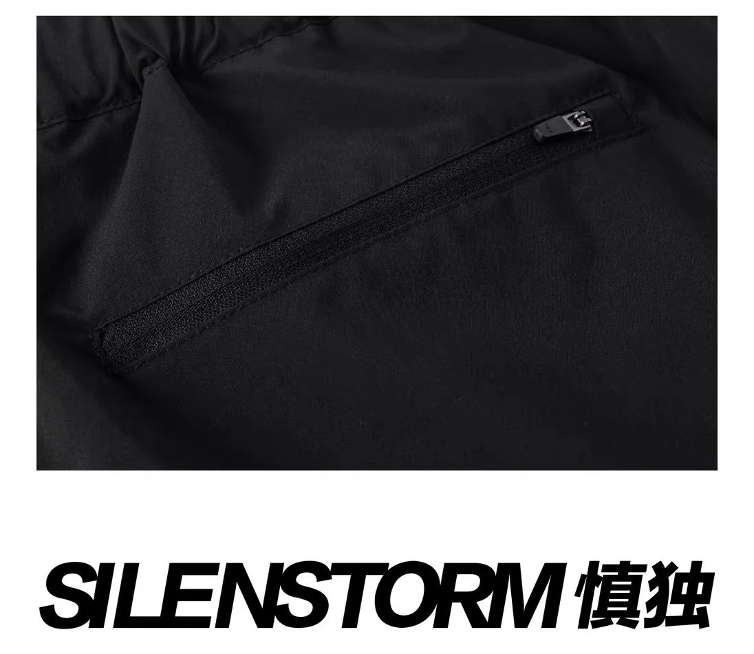 Silenstorm 24aw Outdoor straight leg soft shell pants integrated belt ykk zippers contrast color mesh techwear gorpcore