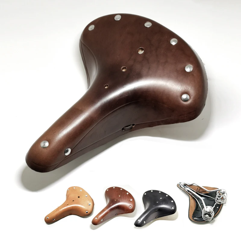Retro Vintage Saddle Bicycle Retro Sport Bicycle Seats Retro