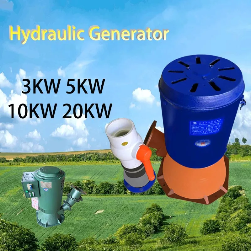 

5KW 10KW Hydro Generator Turbine Flow Hydraulic Conversion Water Flow Generator Energy Alternator Conversion Energy Generators