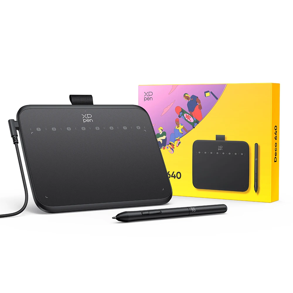 【sasameyuki】XPPEN Deco LW Pen Tablet Deco LW Bluetooth Graphic Pen Tablet | XPPen US Official Store
