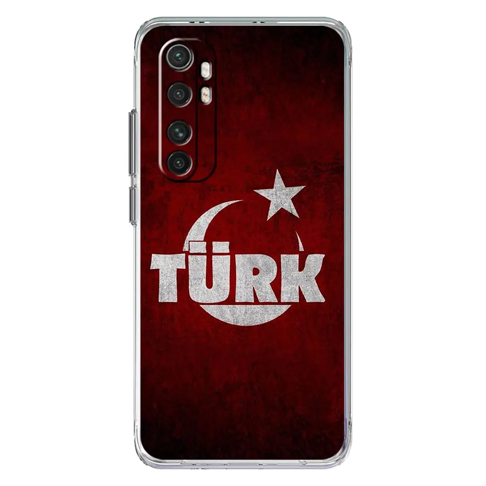 Turkish Flag Soft Clear Phone Case