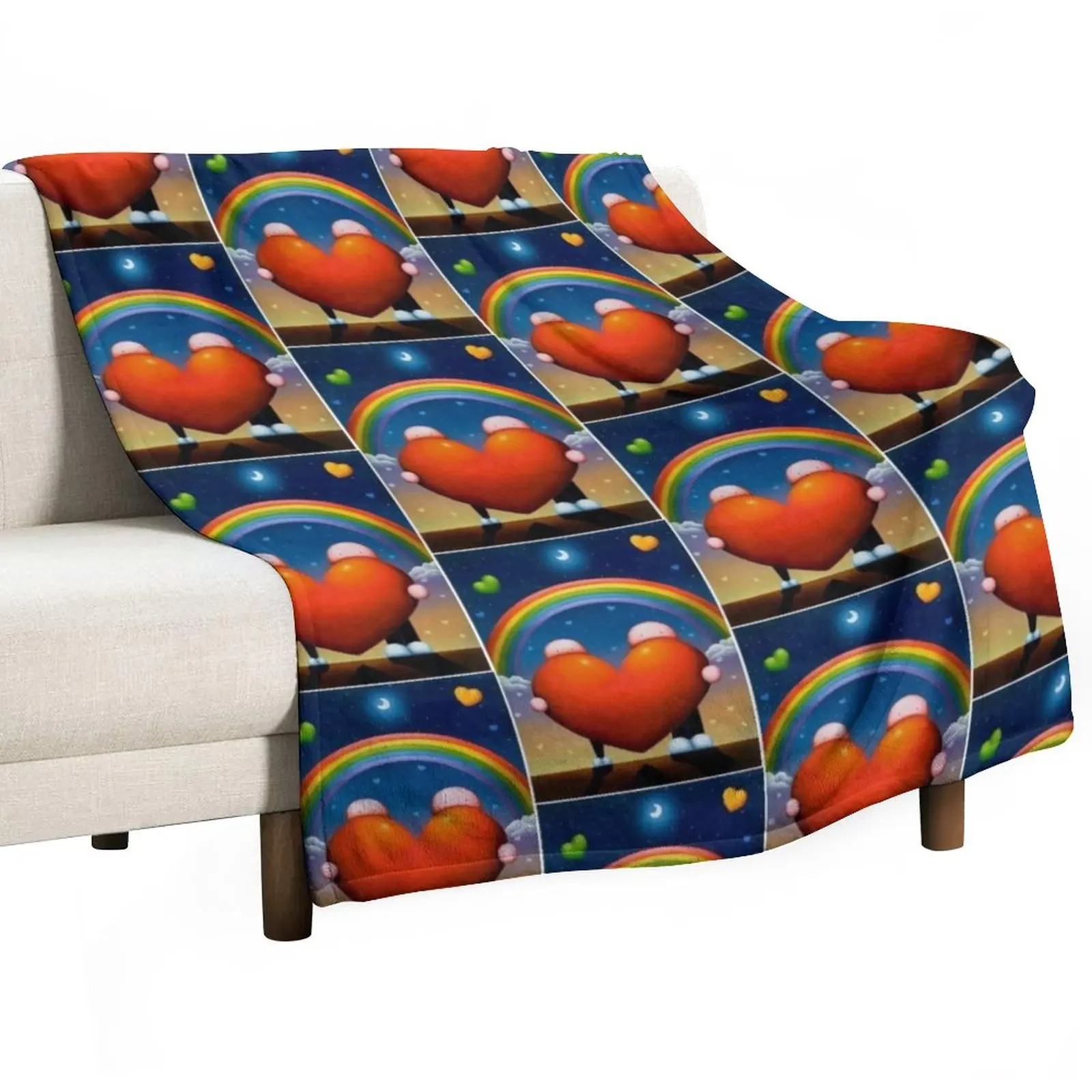 

doug hyde Throw Blanket Picnic Blanket Vintage Blanket