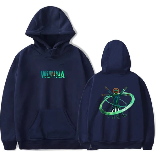Gunna 긴 소매 풀오버 남녀공용 후드티 운동복, 하라주쿠 스트리트웨어, 미국 래퍼, WUNNA 페인팅 2021 의류, 플러스 사이즈 4