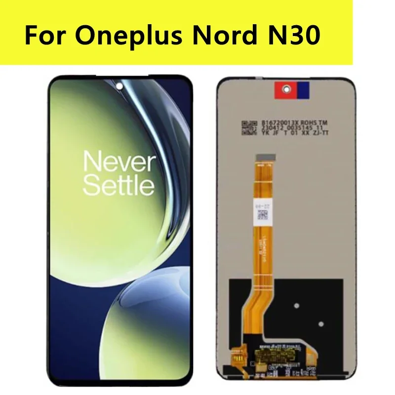 

ЖК-дисплей 6,72 дюйма для OnePlus Nord N30, сенсорный экран, датчик дигитайзера в сборе, сменный дисплей для OnePlus Nord N30