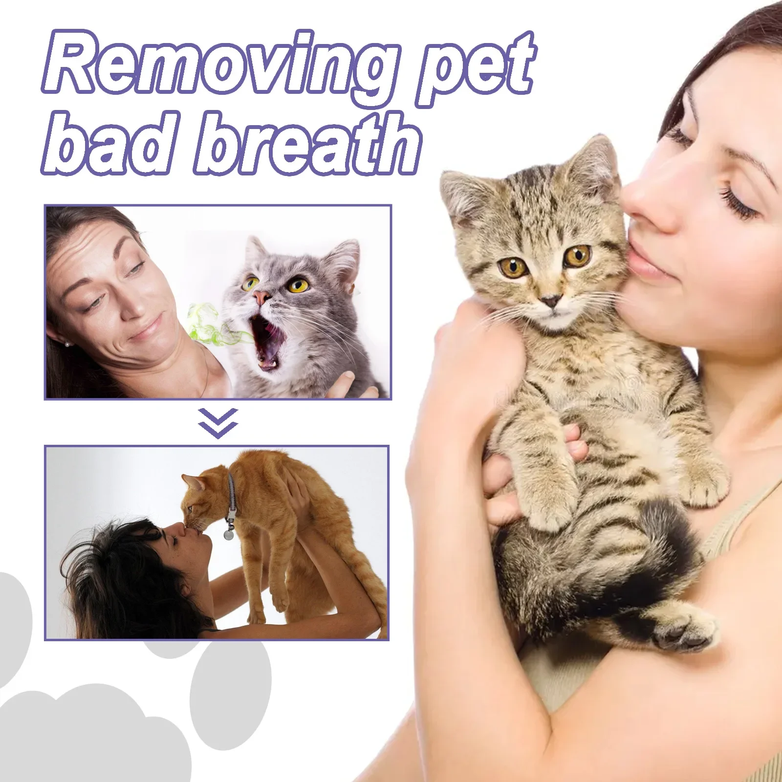 Yegbong Pet Oral Repair Gel, Dog Cat Tooth Odor Deep Cleansing Stain Care Pen