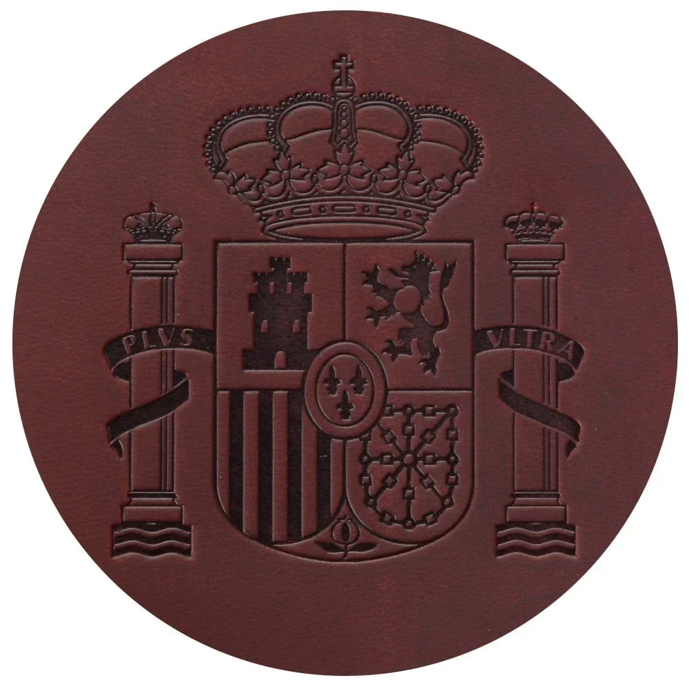 Spain Genuine Leather Passport Cover For Espana Credit Card Holder Vintage Men Women Passport Case Travel Wallet leather wallet card holder credit card holder passport holder