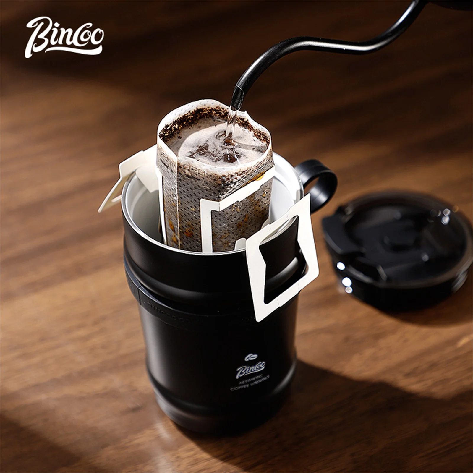 كوب قهوة معزول سيراميك ٣٣٠مل من Bincoo