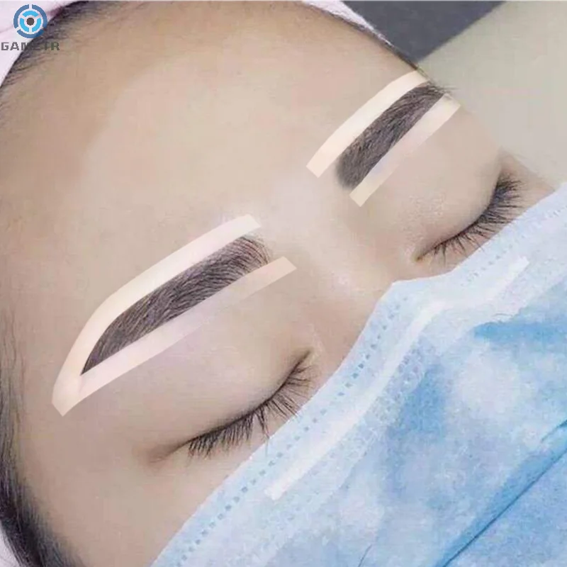 Disposable Eyebrow Design Stencil 50Pc Eyebrow Tint Airbrush Auxiliary Sticker For Brows Shaping With Single Eyebrowstype Option makeup tools,eyebrow stencil tool,eye makeup tools