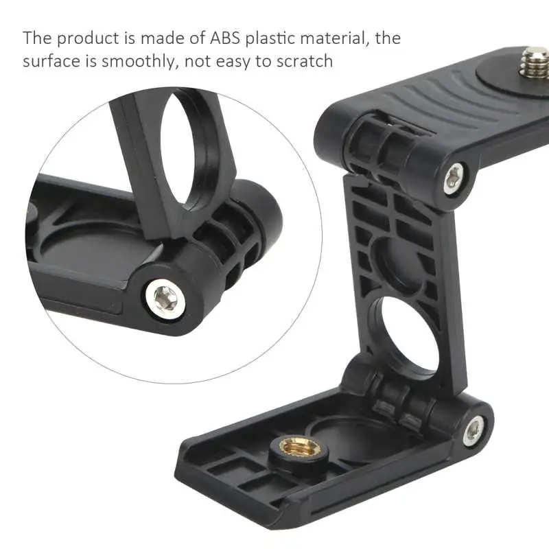 Z Flex Tilt Tripod Head Stand Mount with Z-Shaped Tilt Ball & Quick Release Plate-Camera Holder for Stabilizer