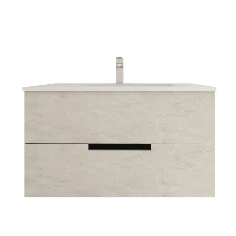 

waterproof storage design mirror sink bathroom cabinet