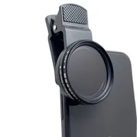 Detachable Phone Camera Lens Variable ND Filter Smartphones 37mm Portable Adjustable ND2 To ND400 Fader Variable ND Filters 2022 1