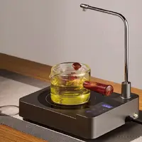 1200W Automatic Water Supply Electric Ceramic Stove Tea Stove Pumping Water Tea Maker Multiple Gear Adjust Smart Induction Cook 1