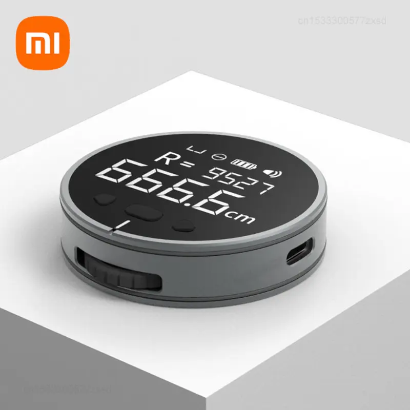 Xiaomi DUKA ATuMan Little Q Electric Distance Meter HD LCD Screen Digital Range Finder Portable Measure Tools Rechargeable