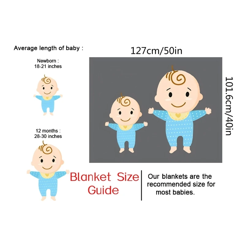 Baby Monthly Milestones Blanket Cartoon Pattern Newborns Growth Chart Comfortable X90C cotton muslin blanket cotton blanket swaddle blanket cotton gauze blanket cotton knit blanket