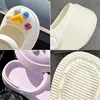 Summer Women Slippers Fashion Thick Bottom Hole Shoes EVA Slippers Anti Slip Baotou Slippers Outdoor Beach Sandals Slippers 2
