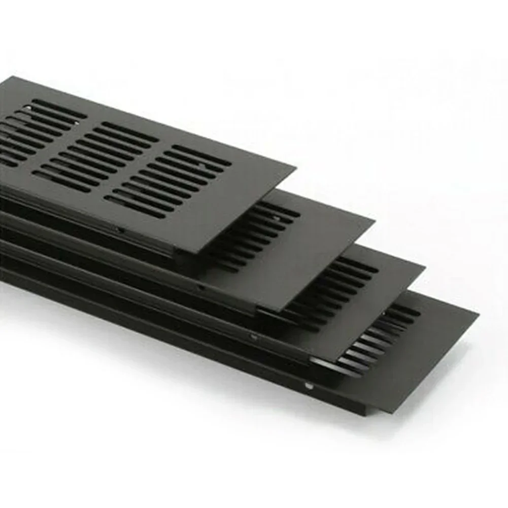 100mm Vents Perforated Sheet Aluminum Air Vent Ventilator Grille Cover Ventilation For Closet Shoe Home Decor Cover air vent grille ventilation grille air vent cover