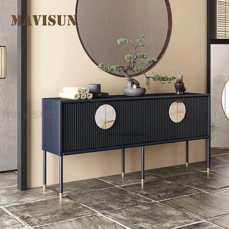 Dining Cabinet For Kitchen Buffet Furniture New Chinese Style Modern Light Luxury High-end Villa Entry Hall Decoration Cabinet