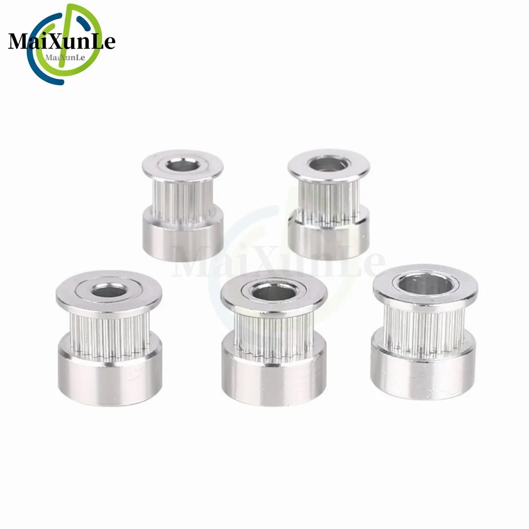 GT2 Timing Belt Pulley 12T 14T 15T 16T 17T 18T 19T 20T 24T 25T 30Teeth 2GT Synchronous Gear Wheel 3D Printer Accessories 3D Printer Parts Timing Belt Pulley Timing Pulley Belt Pulley