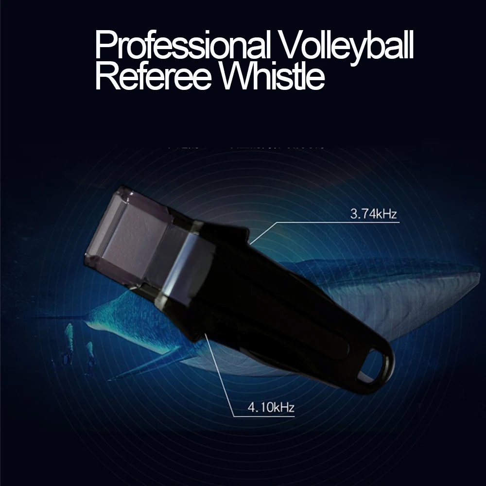 1 Set ABS Resin Volleyball Tuning Referee Whistle for Sports Coaching