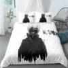 =Anime Tokyo Ghoul 3D Printed Bedding Set Duvet Covers Pillowcases Comforter Bedding Set Bedclothes Bed Linen 2