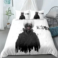 =Anime Tokyo Ghoul 3D Printed Bedding Set Duvet Covers Pillowcases Comforter Bedding Set Bedclothes Bed Linen 2