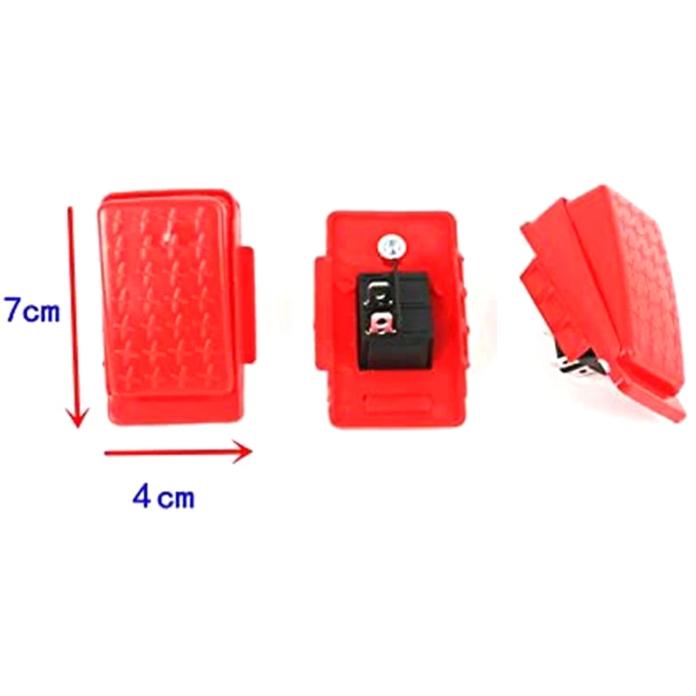 6V/12V Foot Switch For Children's Riding Wheels Power Accelerator Foot Pedal Switch Reset Control Replacement Accessories