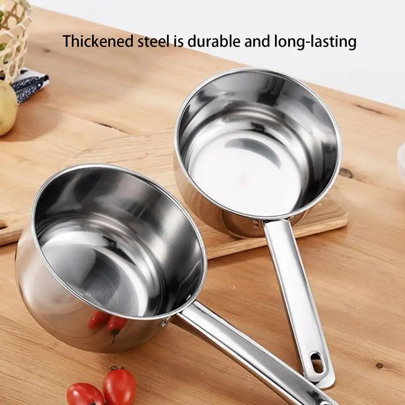 Water Dipper Ladle Kitchen Stainless Steel Ladle Cup Water Scoop Thicken Household Accessories Multifunctional For Kitchen