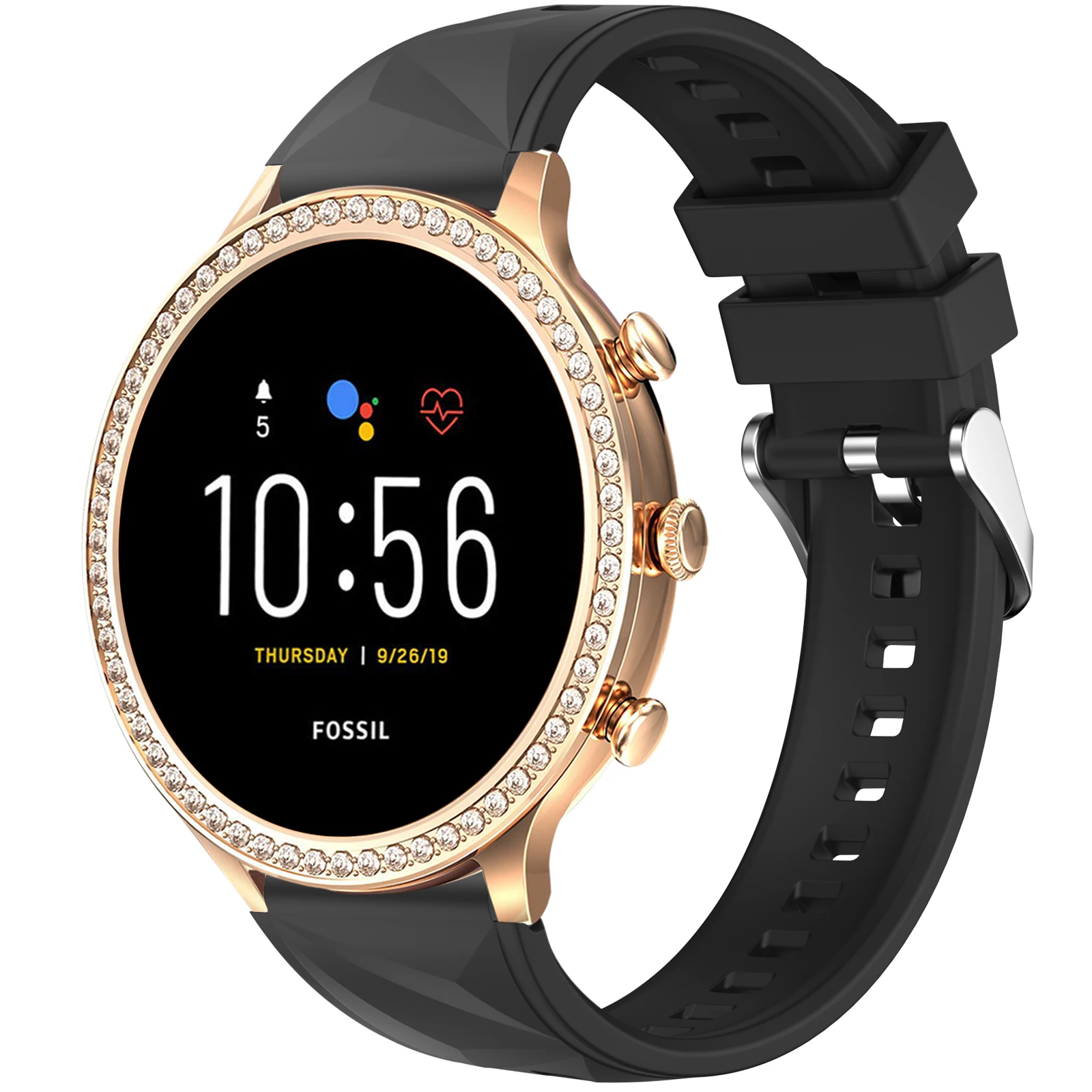 Versatile 18mm Silicone Watch Strap - Premium Comfort & Style