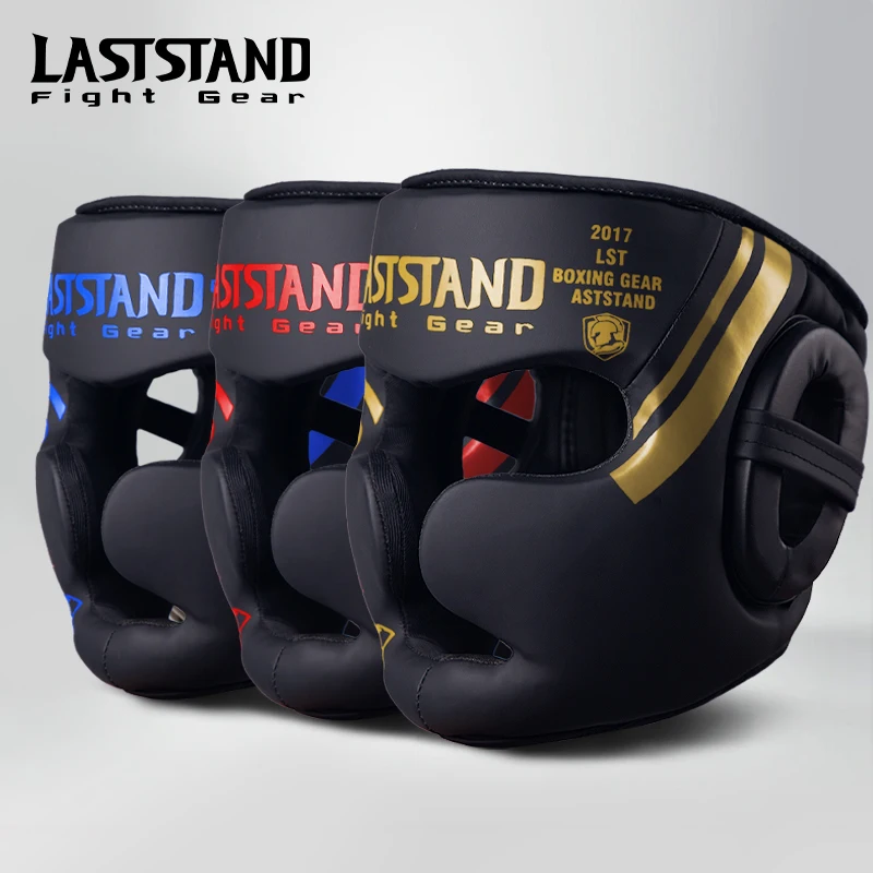 Caschetto Integrale Per Bambini - Protezione Testa Viso Orecchie Per Kickboxing, Karate, Sanda - Taglia XL, Blu, Leggero E Traspirante