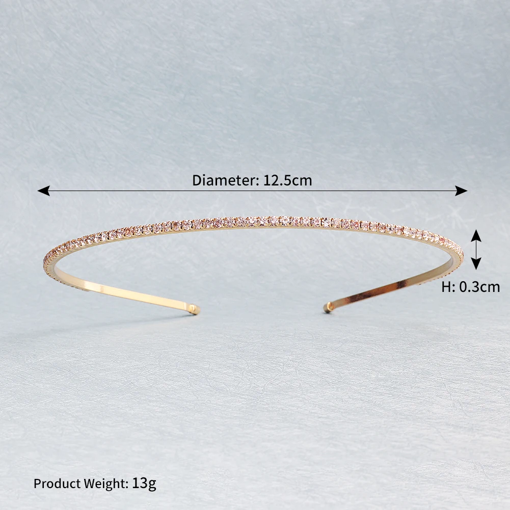 Tägliche einfache vielseitige Damen-Haarbänder, silberne Strasssteine, handgefertigte Krone, Tiara, modische Kopfbedeckung, Accessoire, Geschenk für Freundin – Detail 1