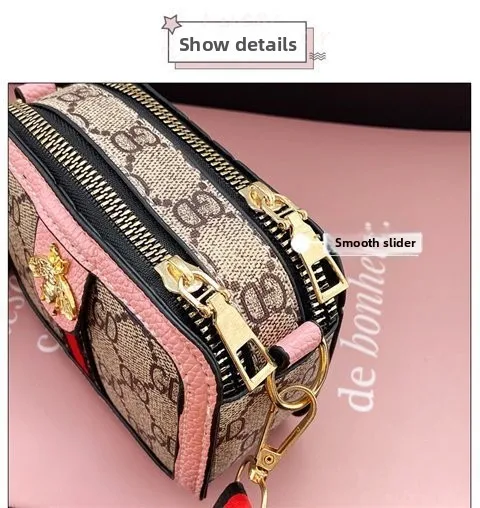 Kindertasche 2026 Neuer Stil Mädchen-Umhängetasche Niedliche und Vielseitige Kleine Mädchen-Schultertasche Modische Prinzessinnen-Minitasche – Detail 6
