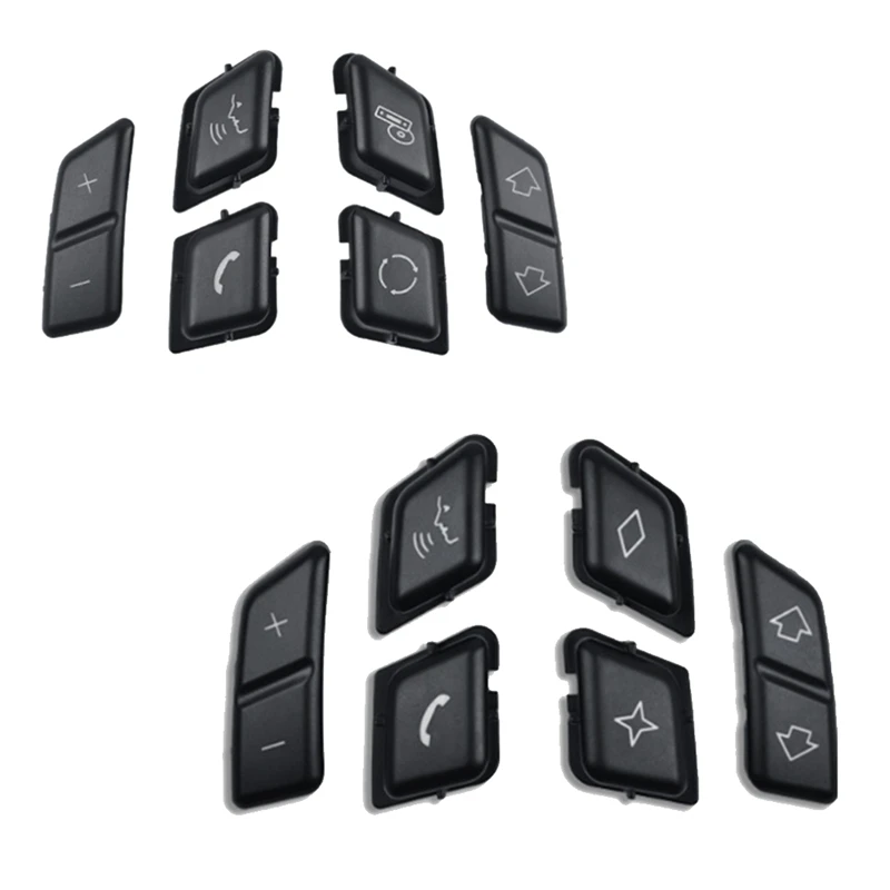 

Car Steering Wheel Button Covers Control Menu Switch Button Cover Volume For BMW X1 E84 3 Series E90 E91 E92 E93 Parts