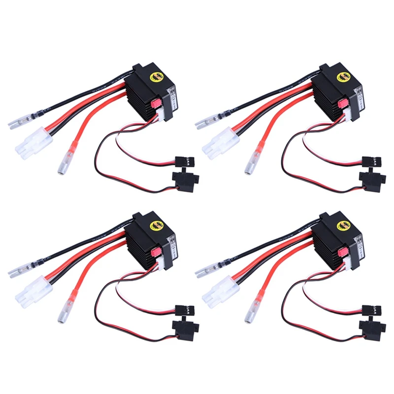 

4X Rc ESC 320A 6-12V Матовый контроллер скорости ESC с 2A BEC для RC лодки U6L5